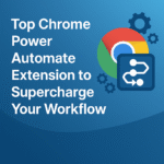 chrome power automate extension