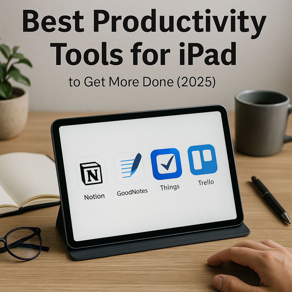 best productivity tools for iPad workspace