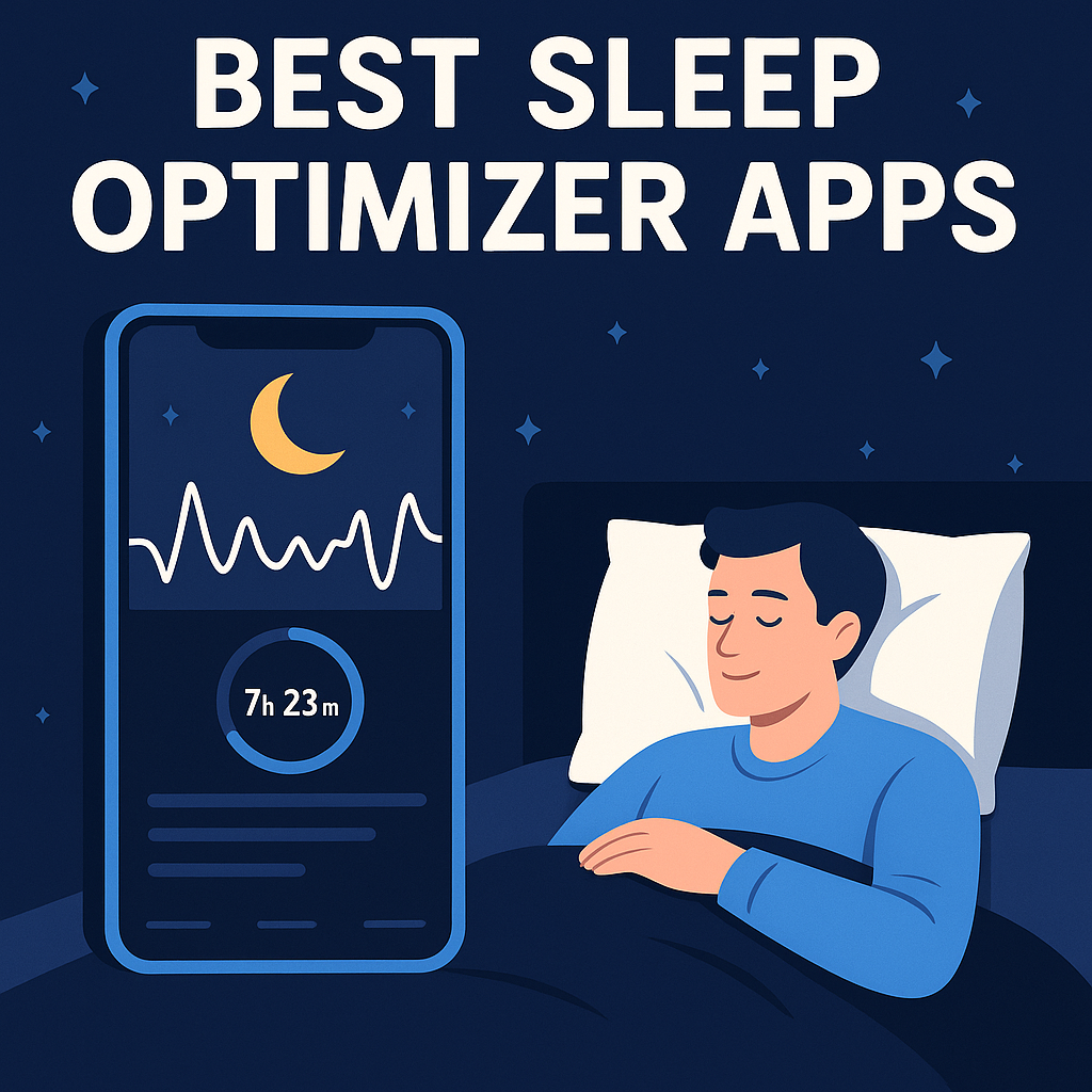 Best Sleep Optimizer Apps to Improve Energy and Focus sleep optimizer app interface on phone