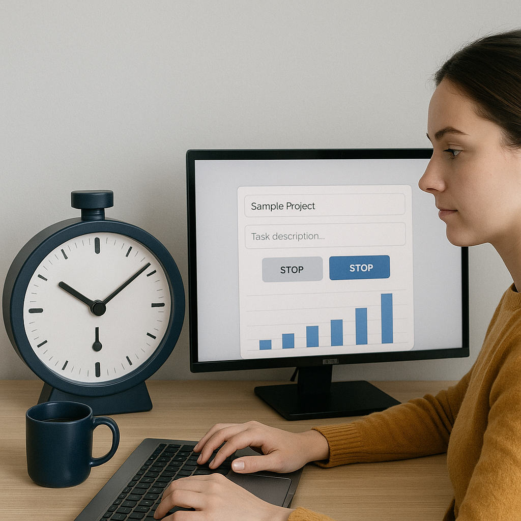 best work time tracking app interface