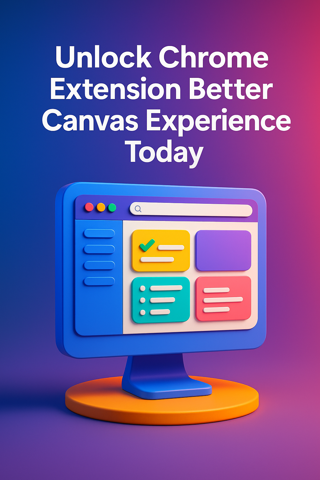 Unlock Chrome Extension Better Canvas Experience Today interface using chrome extension better canvas