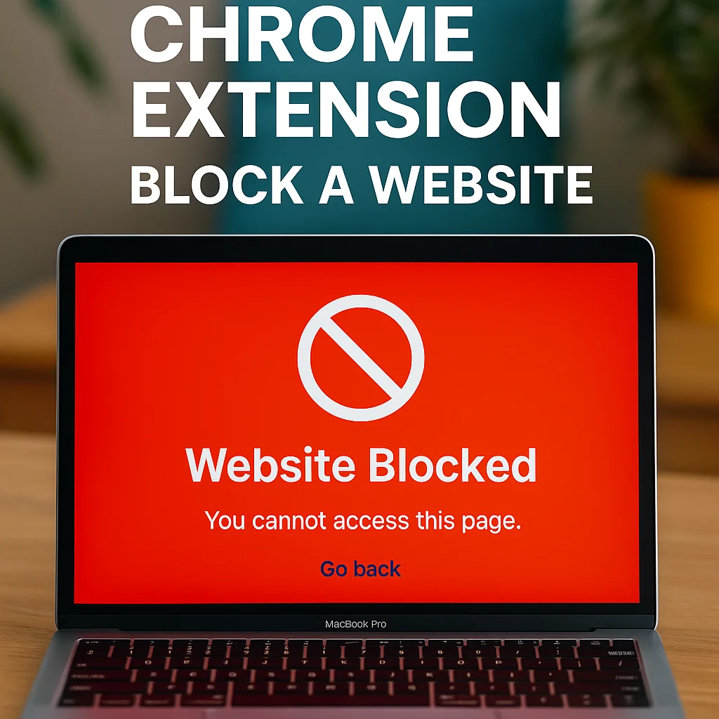 Best Chrome Extension to Block Any Website Instantly chrome extension block website tools on screen with tabs restricted and productivity timer