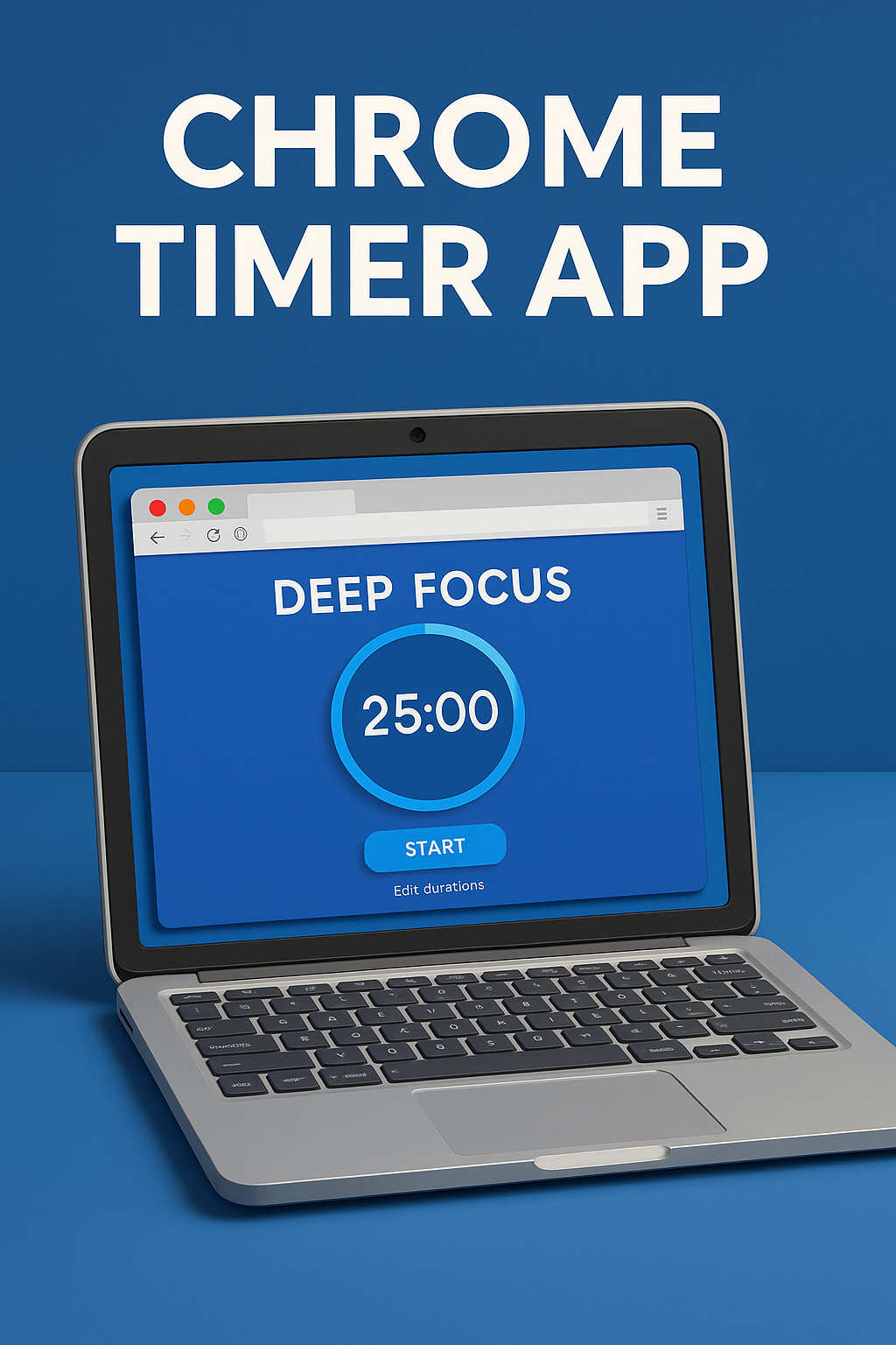 Chrome Timer App That Rescues Your Focus Fast chrome timer app interface for deep focus in browser
