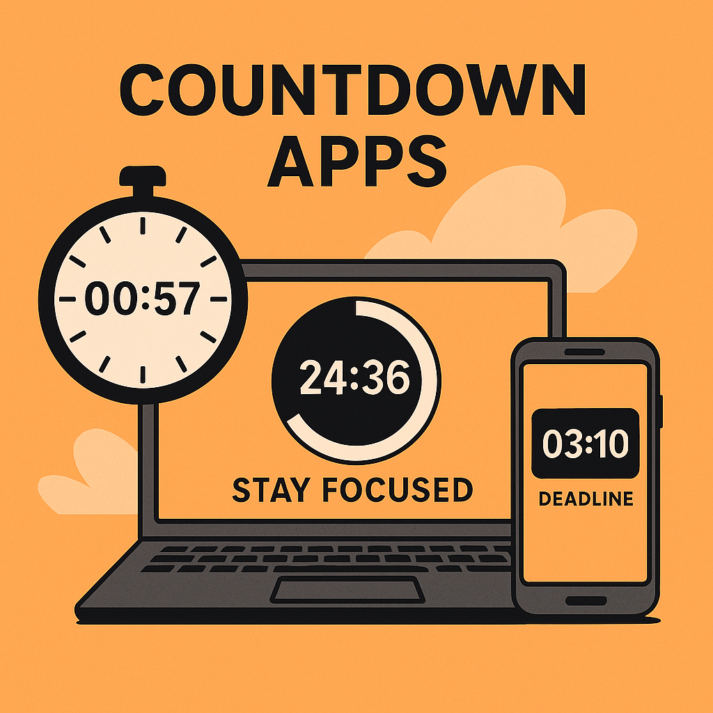 countdown apps for focus and deadlines