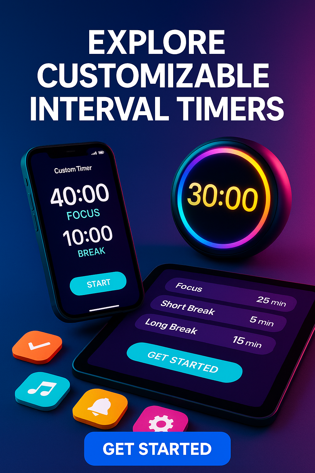 Optimized Tools for Customizable Interval Timer customizable interval timer in productivity workflow