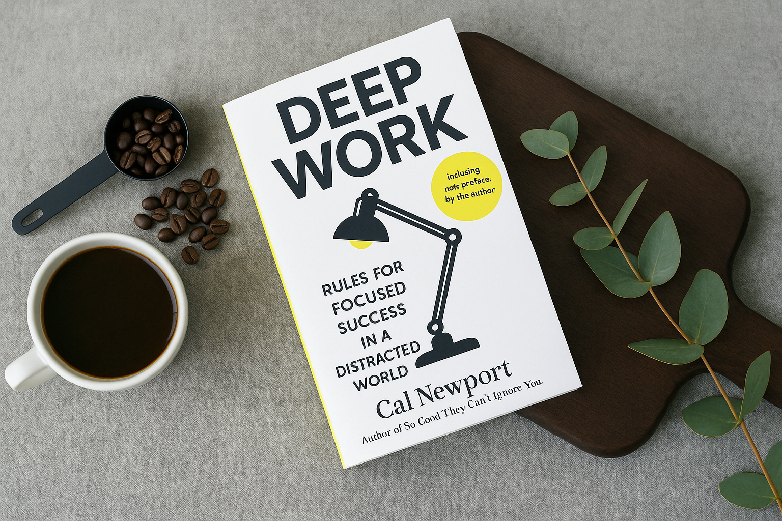 deep work vs shallow work comparison visual