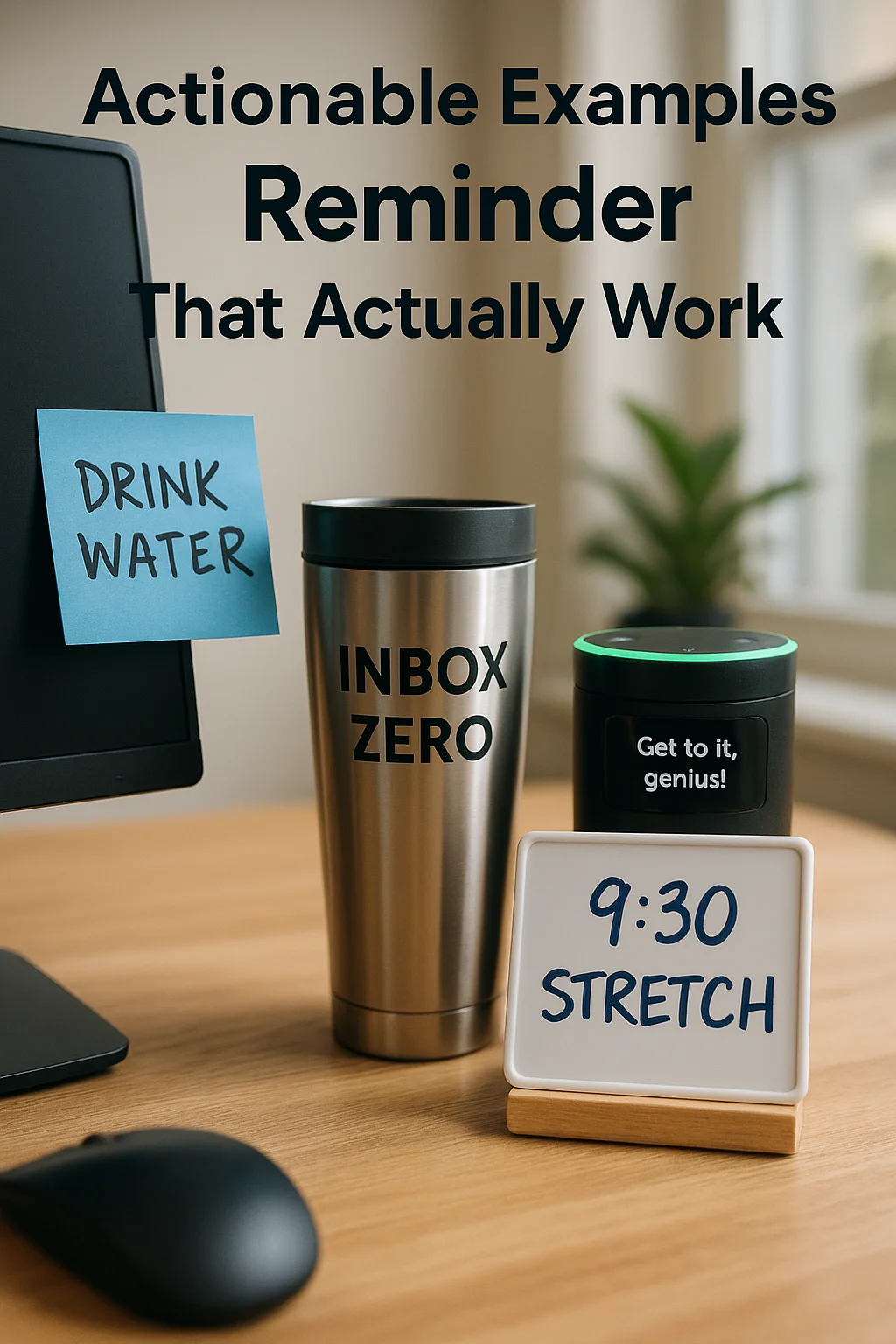 Actionable Examples of Reminder That Actually Work examples of reminder in digital apps and physical systems