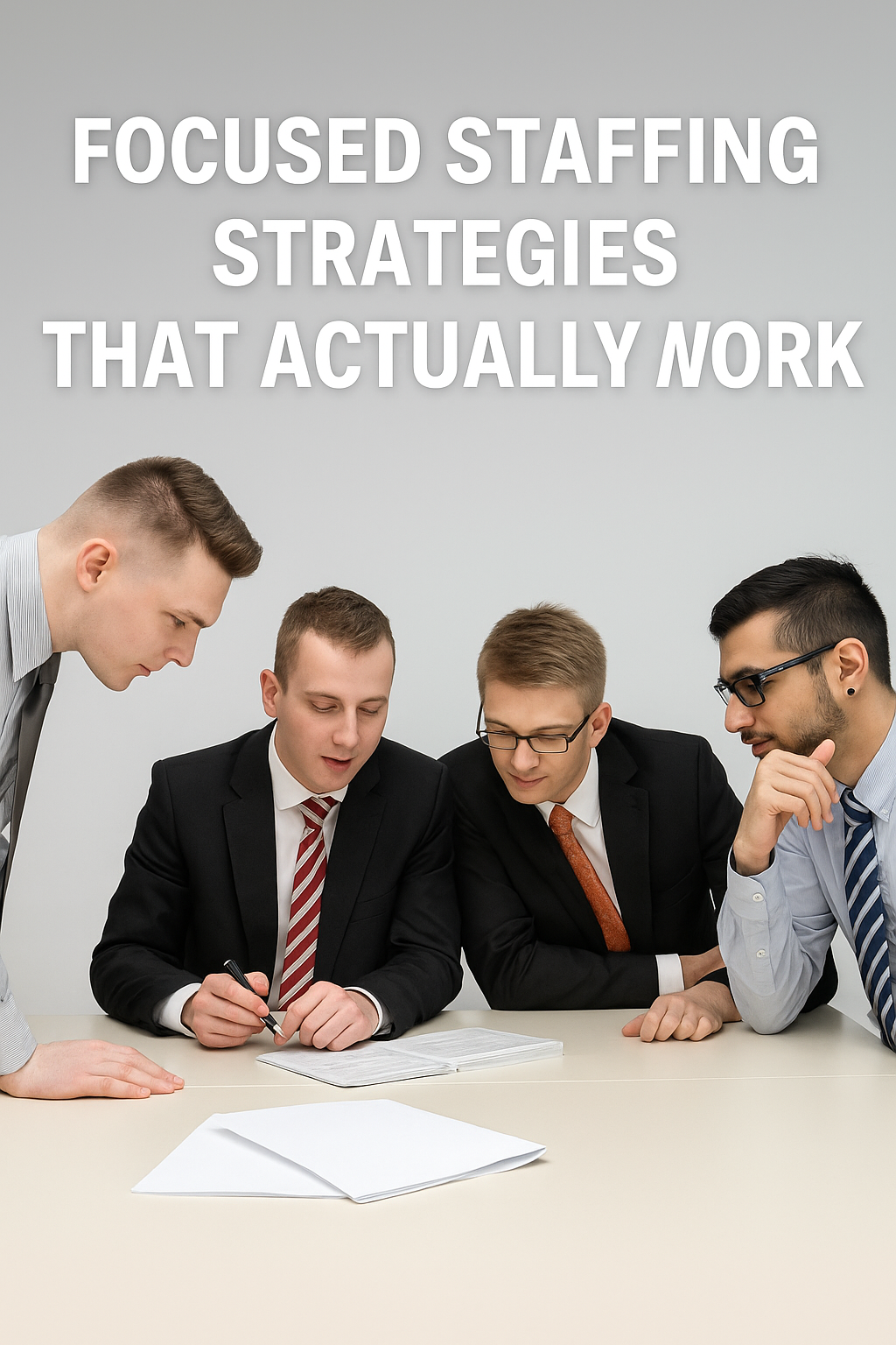 Strategic Visual Example focused staffing in agile team environment