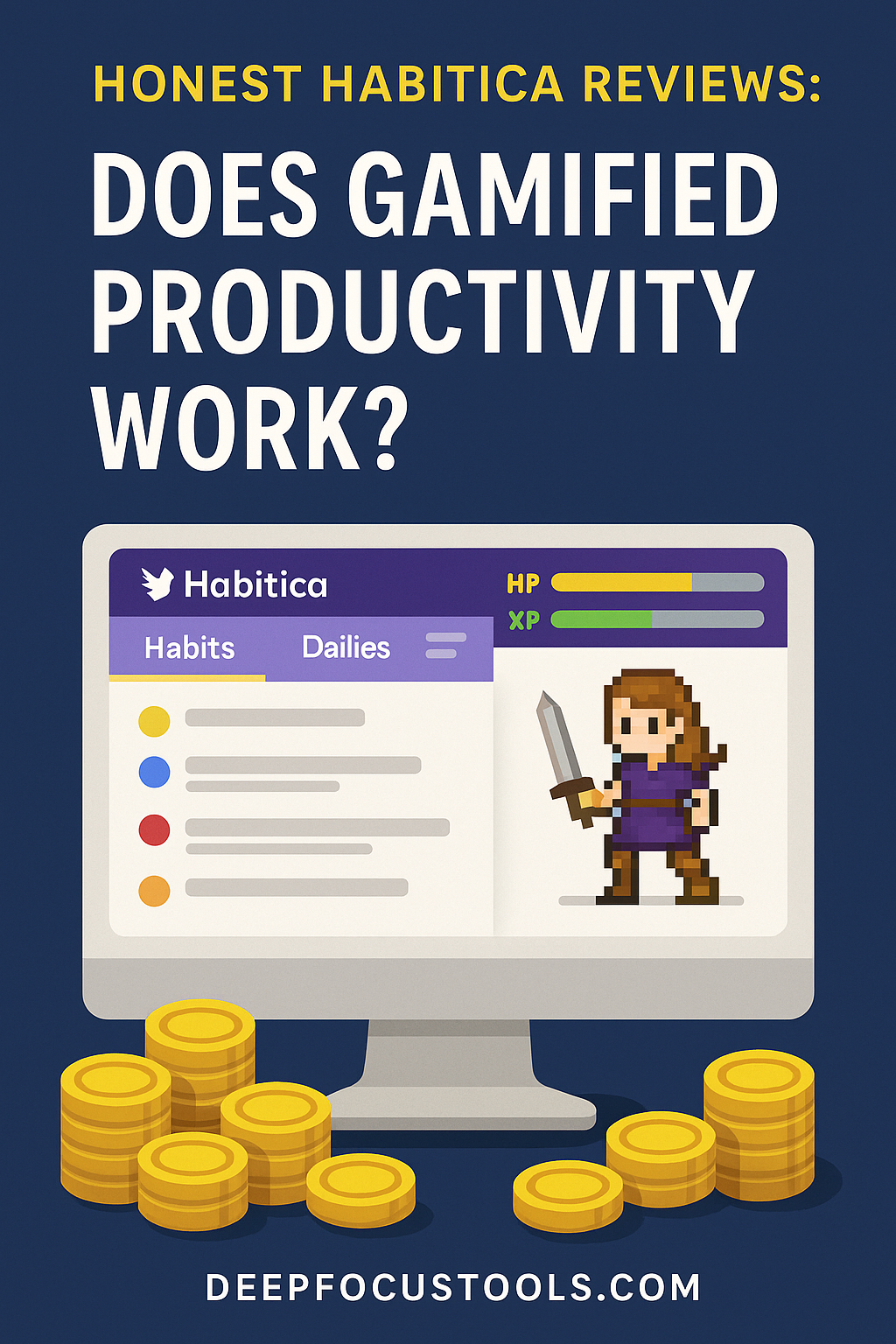 habitica reviews gamified productivity interface