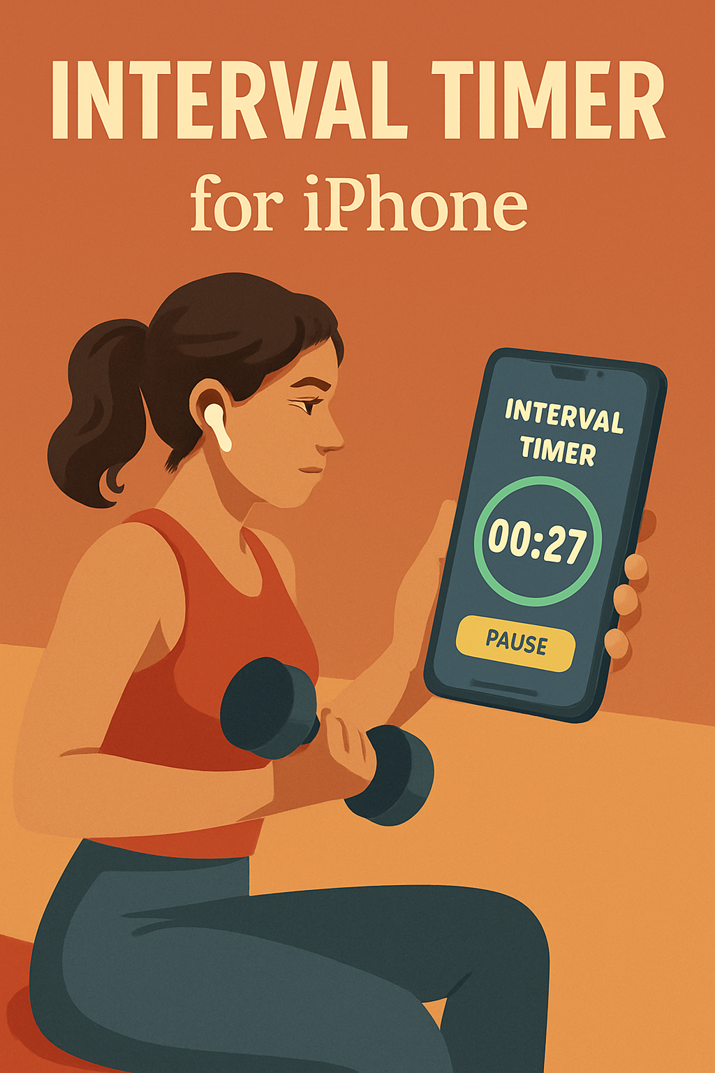 Interval Timer for iPhone That Boosts Focus and Results interval timer for iphone on mobile screen
