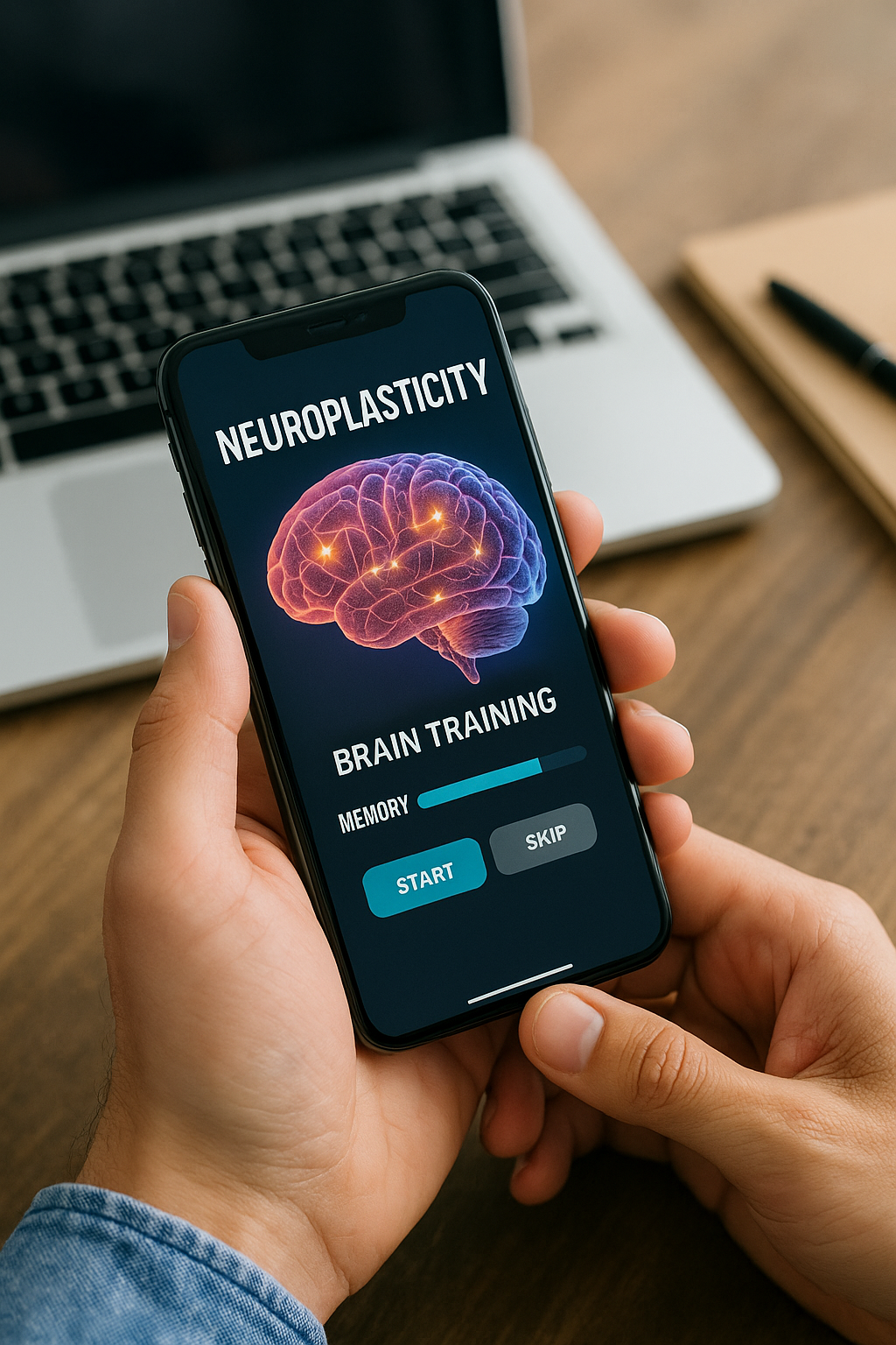 neuroplasticity apps brain training interface