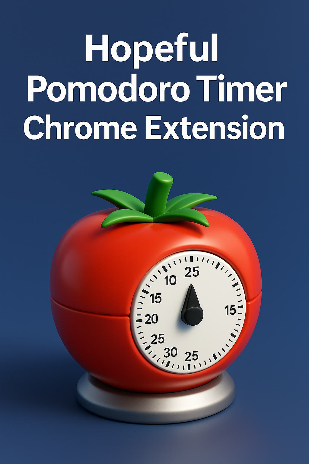 Unlock Deep Focus with a Pomodoro Timer Chrome Extension pomodoro timer chrome extension counting down inside browser toolbar
