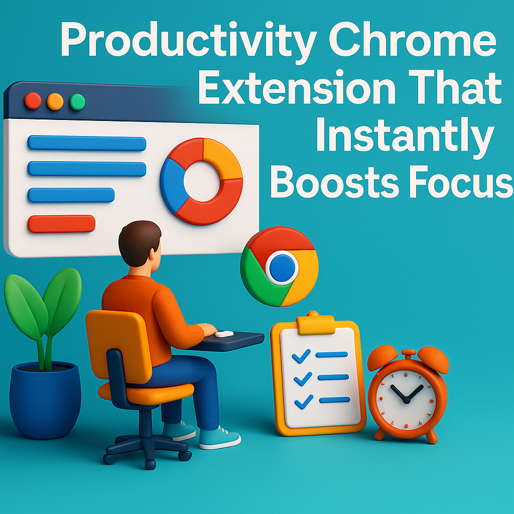 Streamline Your Workflow with a Productivity Chrome Extension browser workspace enhanced by a productivity chrome extension
