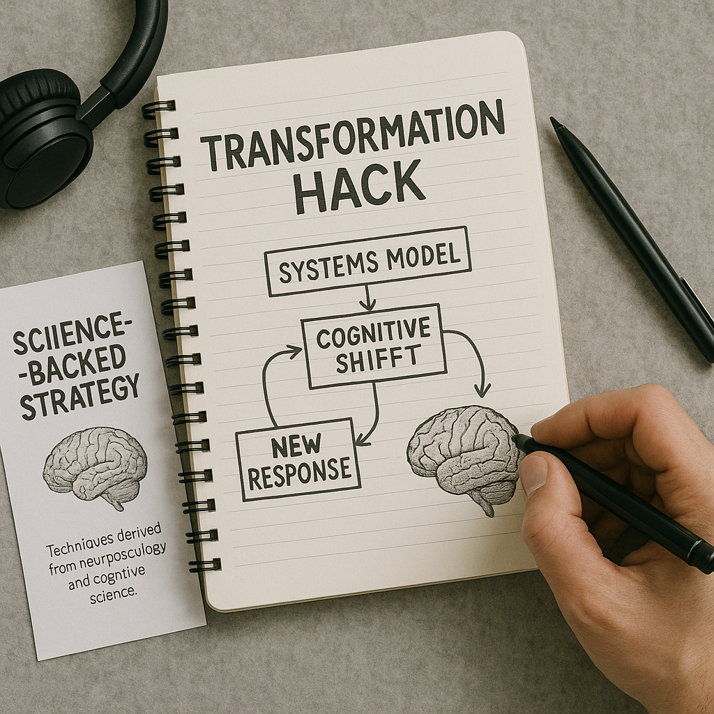 Productivity Hack in Action with a Deep Work Setup a person practicing a productivity hack at a focused desk setup