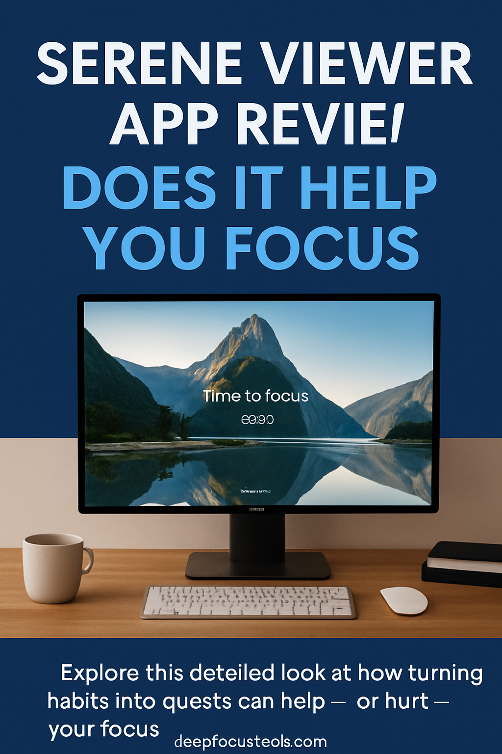 serene viewer app interface on a desktop