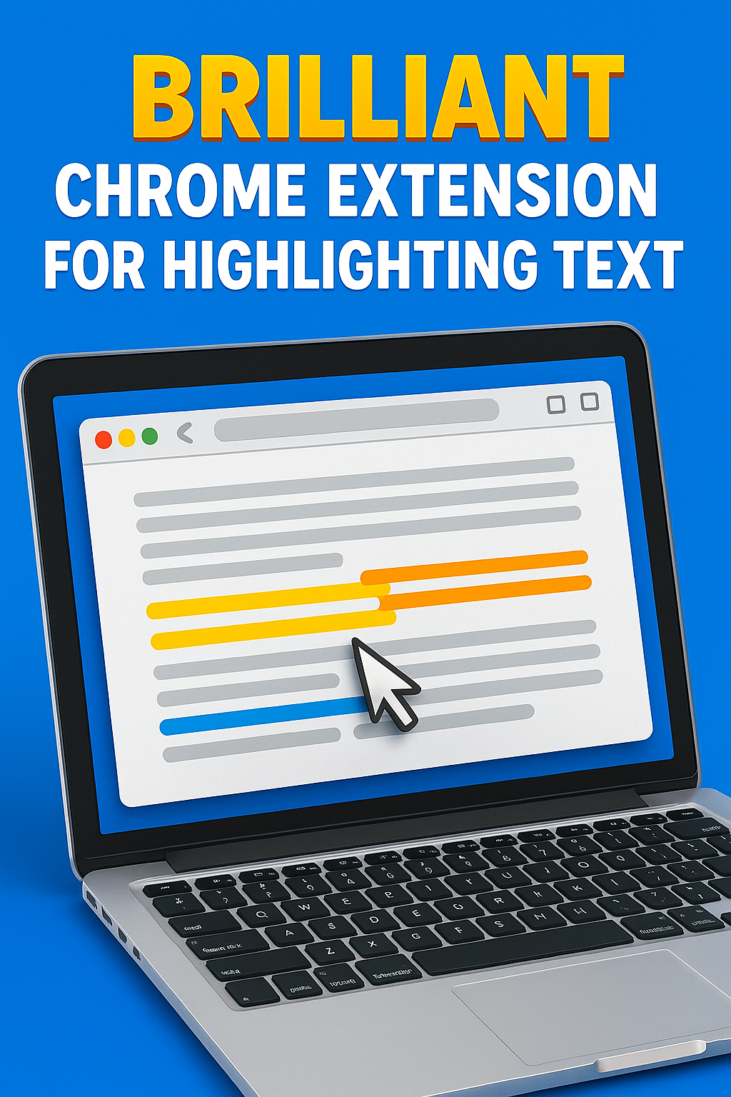 browser tool using chrome extension for highlighting text