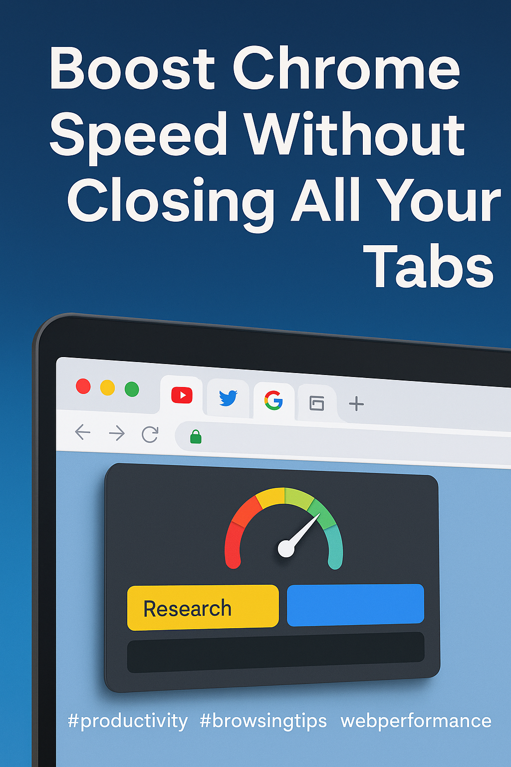How to improve Chrome performance using smarter tab tools like DecaTab